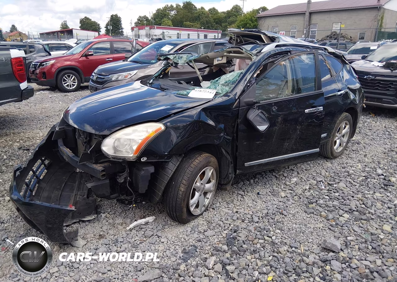2011 Nissan Rogue Sv VIN:JN8AS5MV7BW285172 - 2