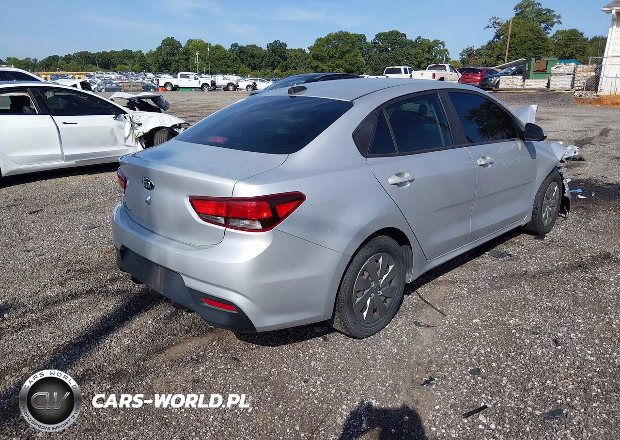 2020 Kia Rio Lx VIN:3KPA24AD3LE288440 - 4