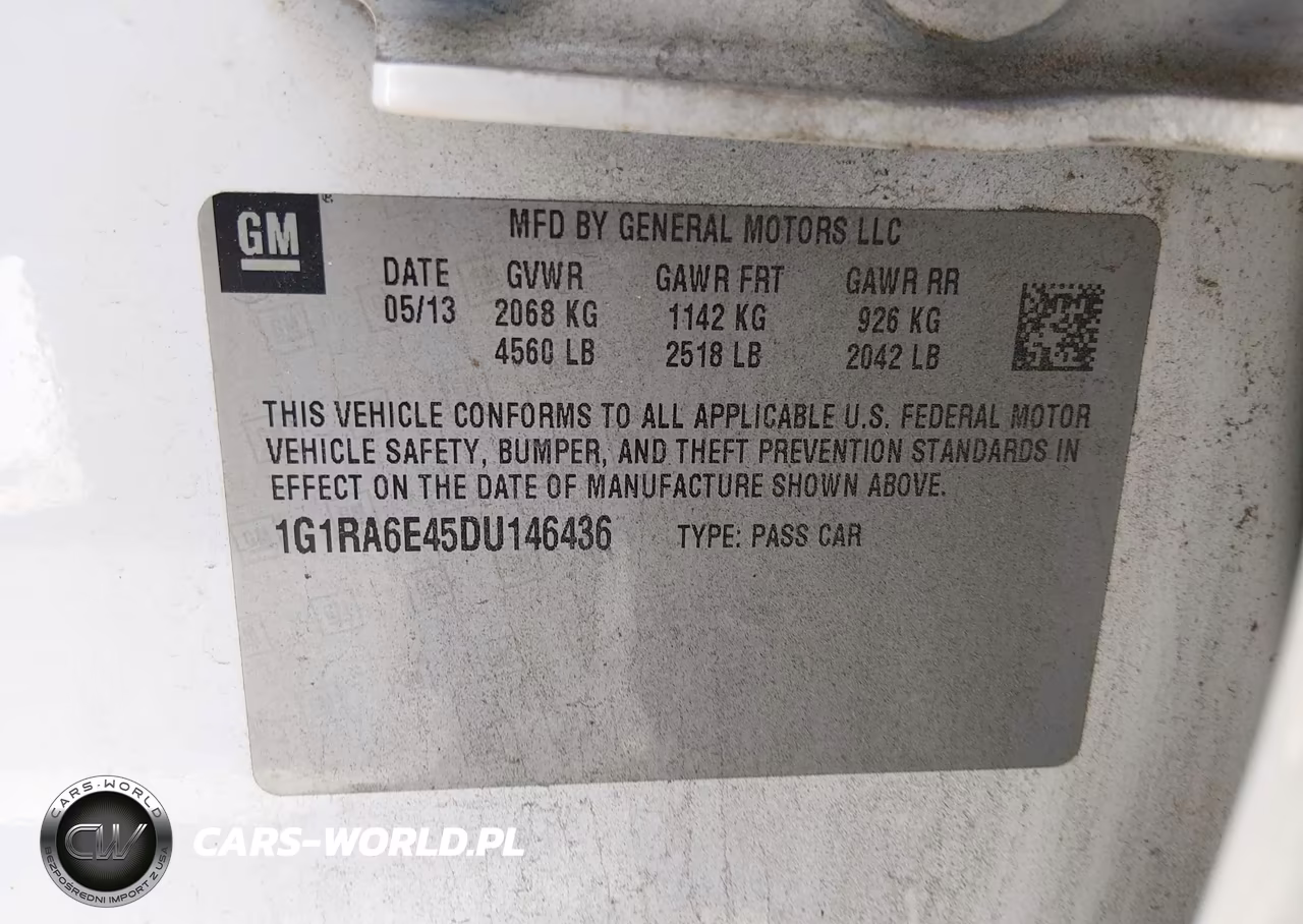 2013 Chevrolet Volt VIN:1G1RA6E45DU146436 - 9