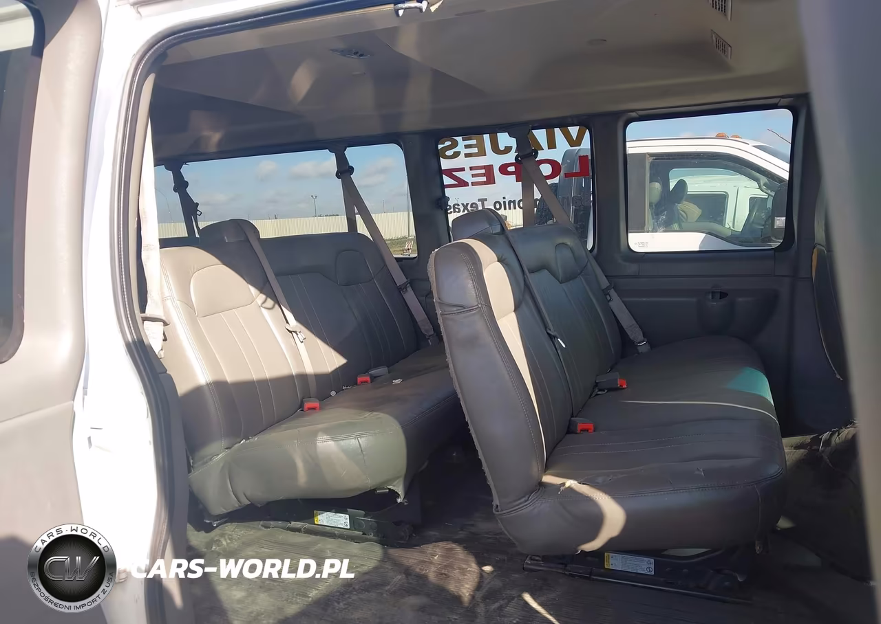 2021 Chevrolet Express Passenger Rwd 3500 Extended Wheelbase Ls VIN:1GAZGNFP9M1237101 - 8