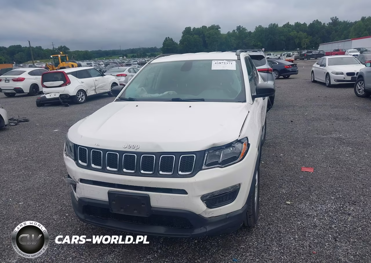2018 Jeep Compass Sport 4X4 VIN:3C4NJDAB2JT146091 - 12