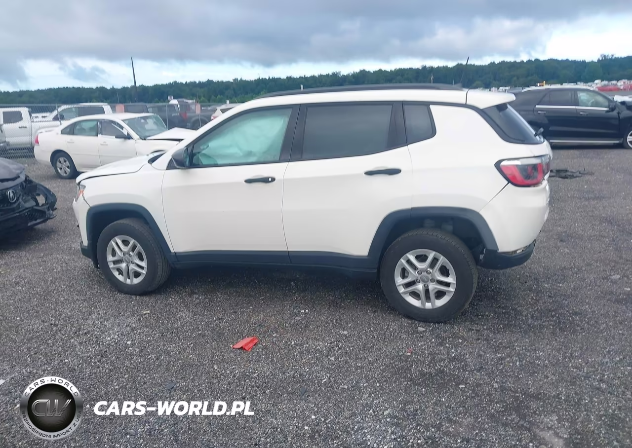 2018 Jeep Compass Sport 4X4 VIN:3C4NJDAB2JT146091 - 14