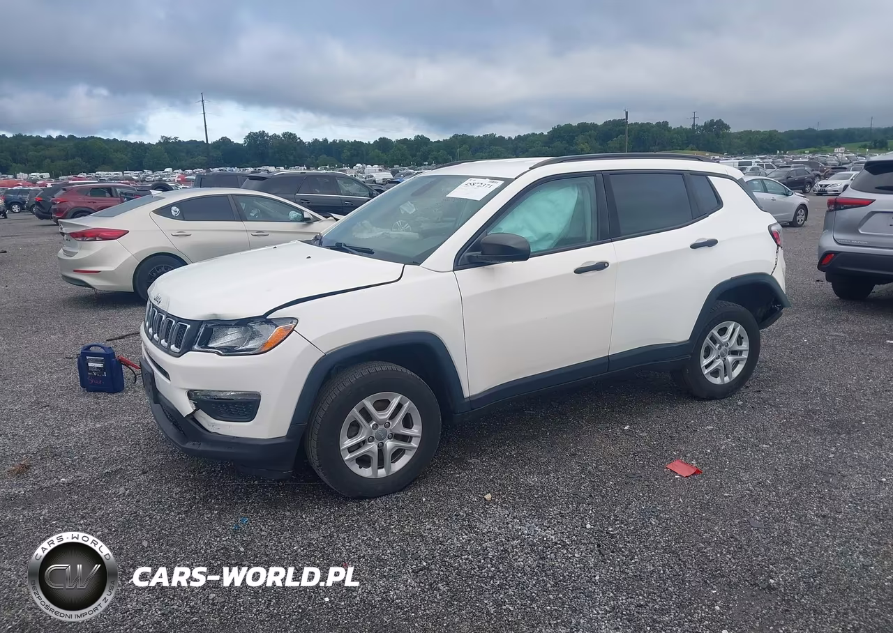 2018 Jeep Compass Sport 4X4 VIN:3C4NJDAB2JT146091 - 2
