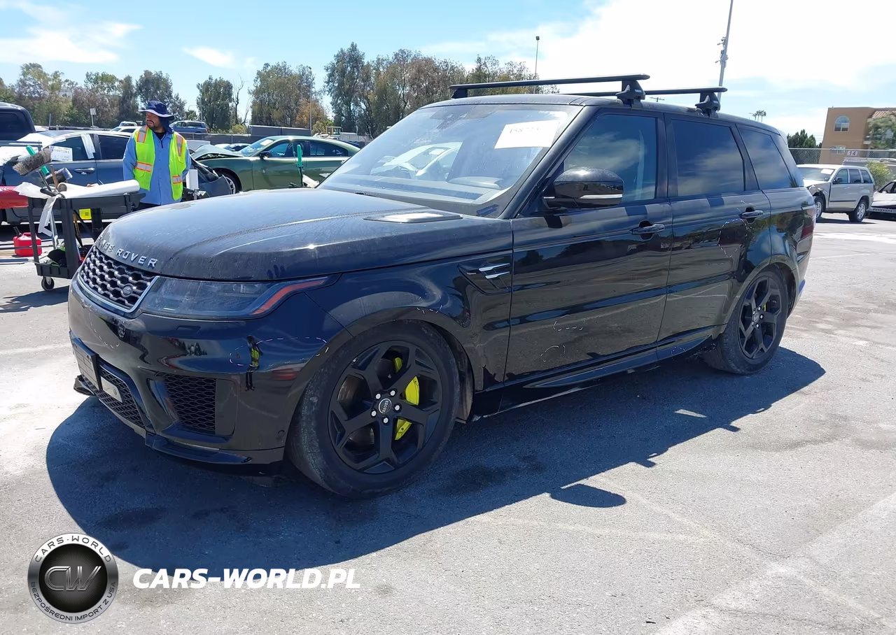 2020 Land Rover Range Rover Sport Hse Mhev VIN:SALWR2SU1LA883500 - 2