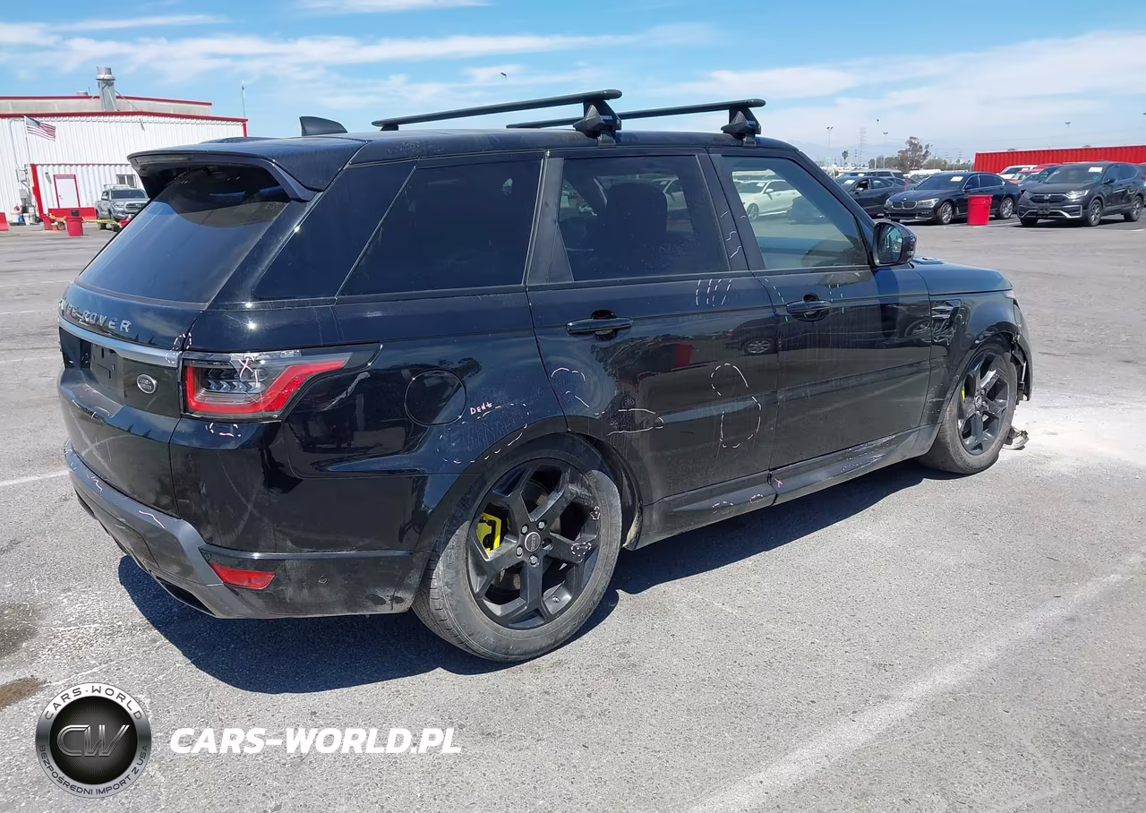 2020 Land Rover Range Rover Sport Hse Mhev VIN:SALWR2SU1LA883500 - 4