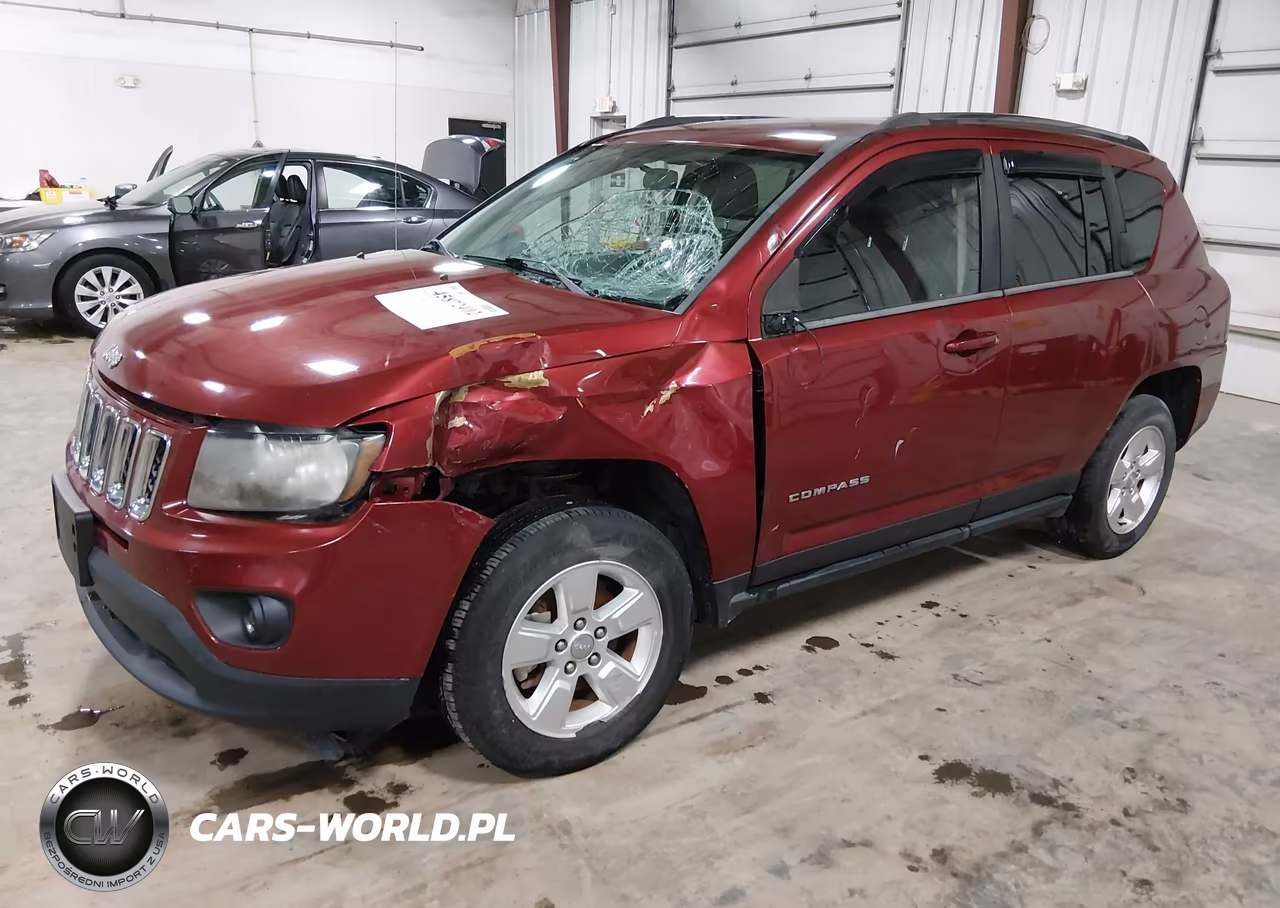 2014 Jeep Compass Sport VIN:1C4NJCBA6ED594927 - 2