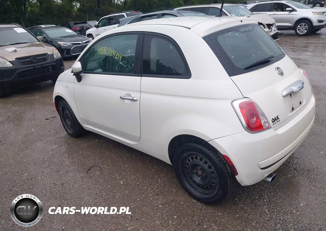 2012 Fiat 500 Pop VIN:3C3CFFARXCT171605 - 3