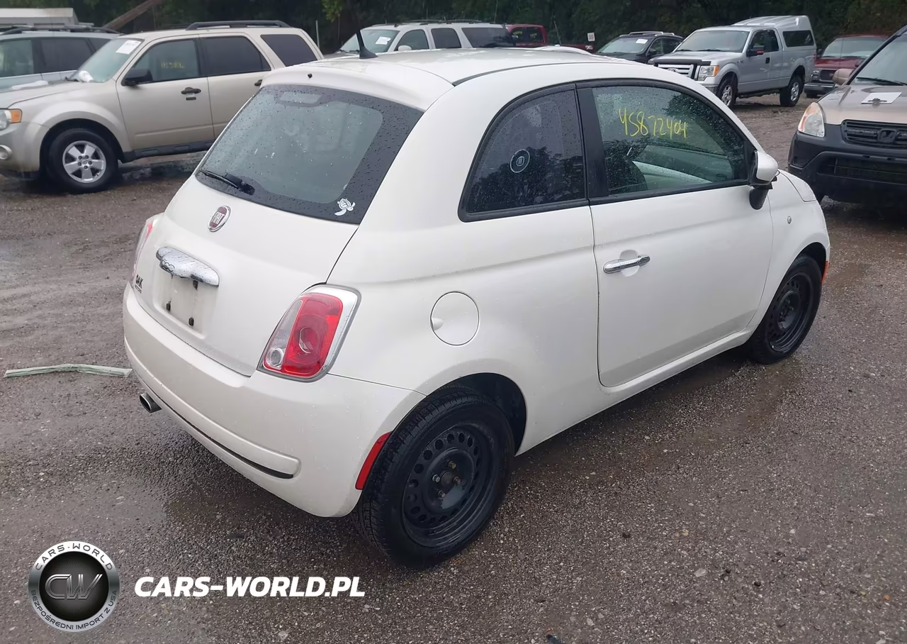 2012 Fiat 500 Pop VIN:3C3CFFARXCT171605 - 4