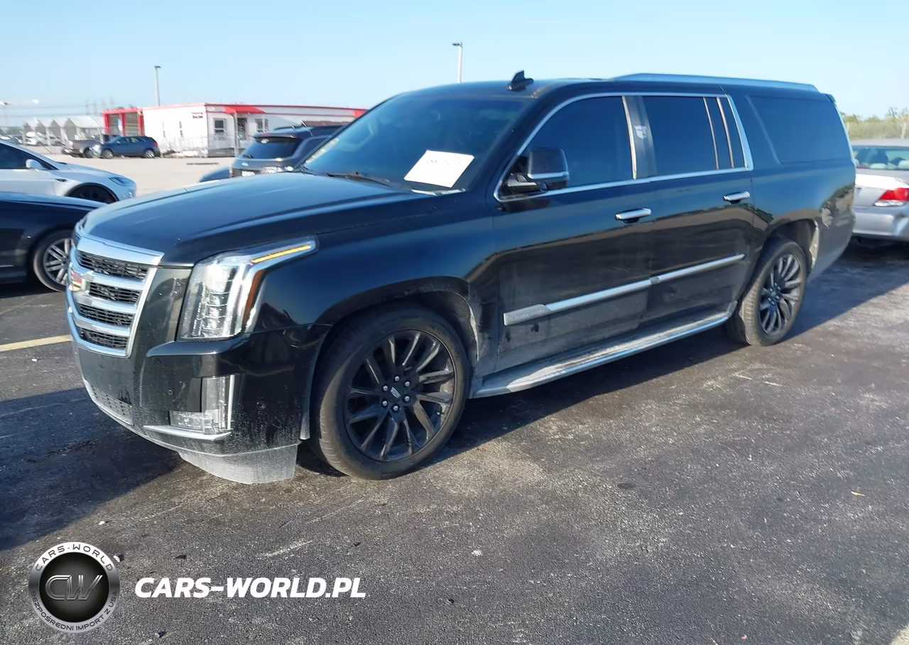 2018 Cadillac Escalade Esv Luxury VIN:1GYS3HKJ4JR316724 - 2