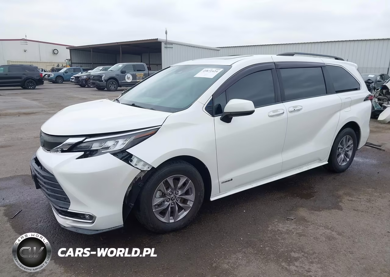 2021 Toyota Sienna Xle VIN:5TDYRKEC8MS007899 - 2