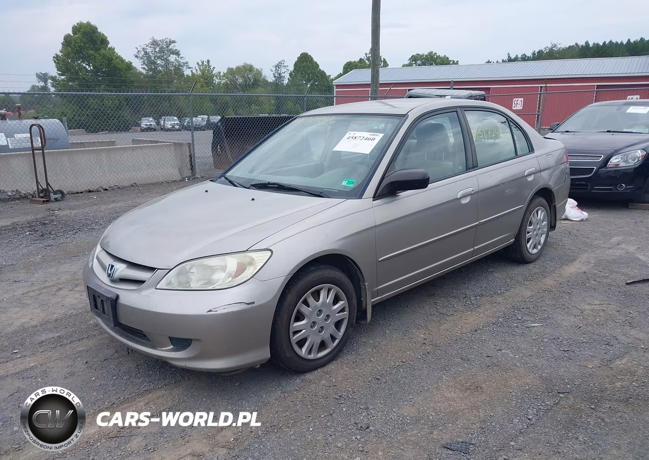 2004 Honda Civic Lx VIN:1HGES16554L018377 - 2