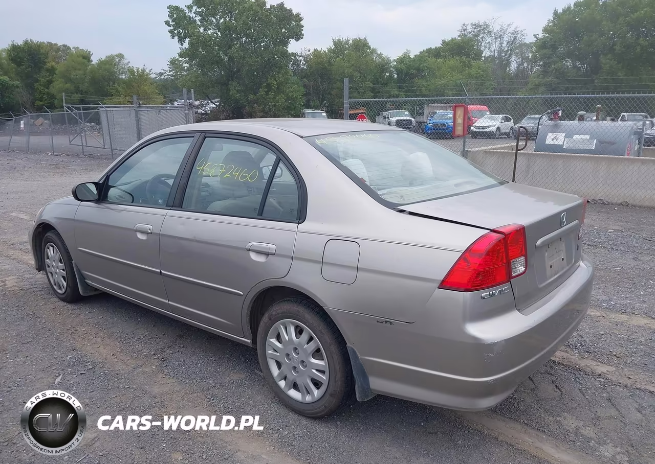 2004 Honda Civic Lx VIN:1HGES16554L018377 - 3