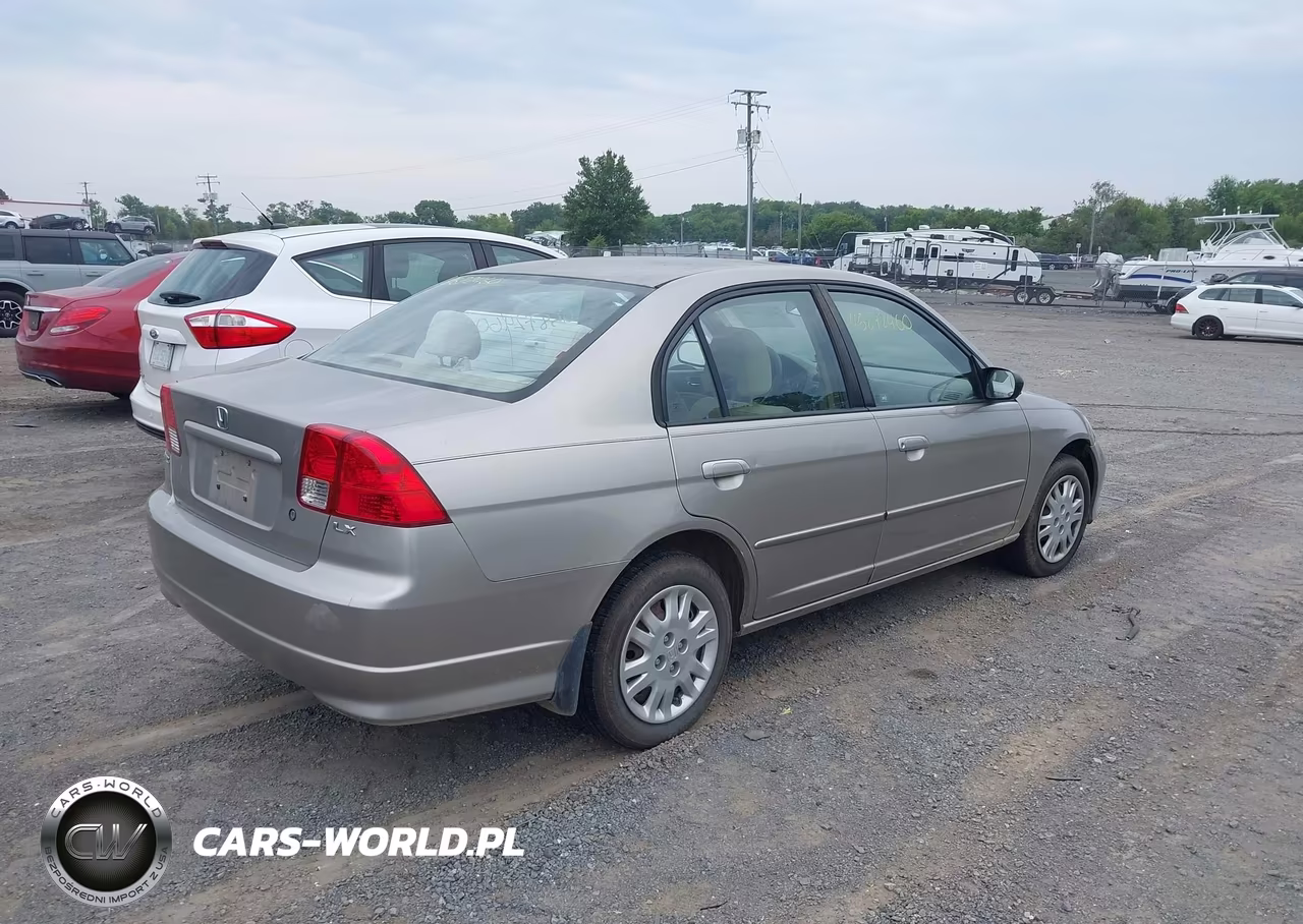 2004 Honda Civic Lx VIN:1HGES16554L018377 - 4