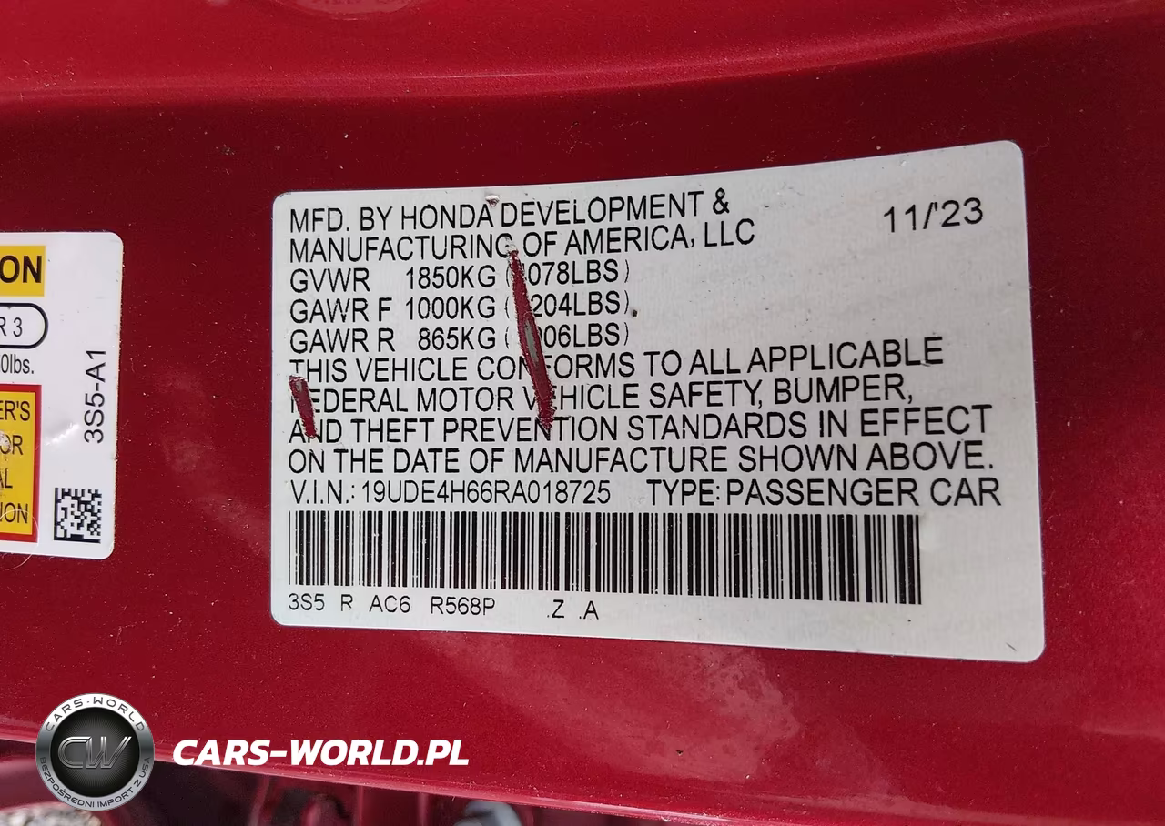 2024 Acura Integra A-Spec Technology VIN:19UDE4H66RA018725 - 9