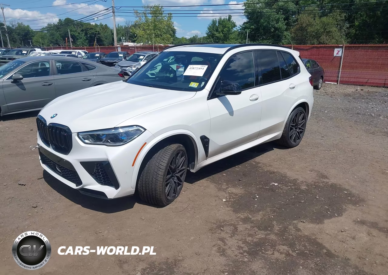 2021 BMW X5 M VIN:5YMJU0C07M9D80342 - 2