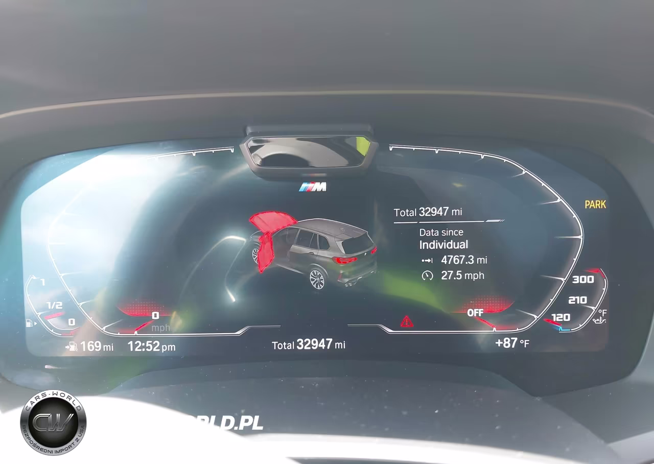 2021 BMW X5 M VIN:5YMJU0C07M9D80342 - 7