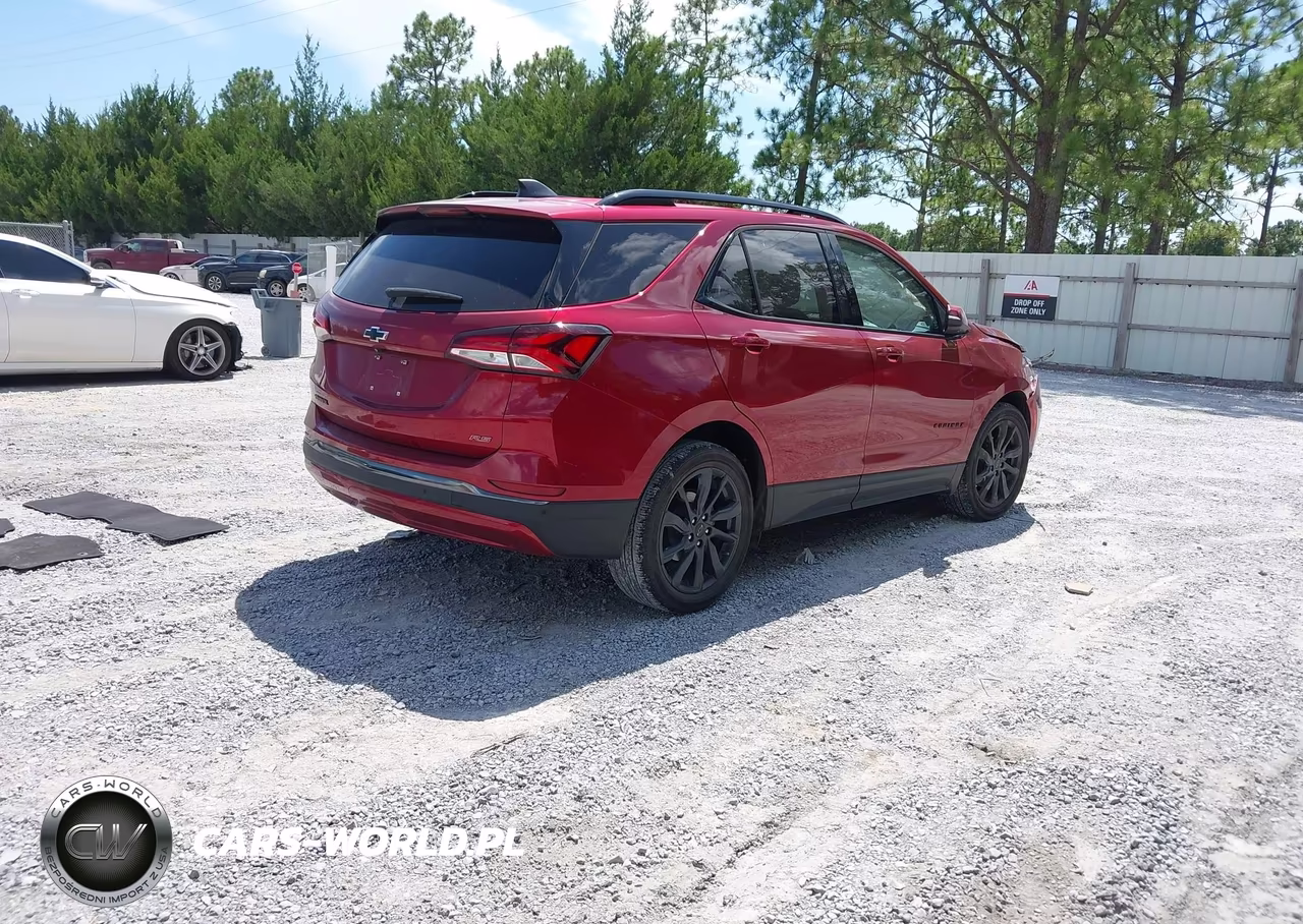 2022 Chevrolet Equinox Fwd Rs VIN:2GNAXMEVXN6138985 - 4