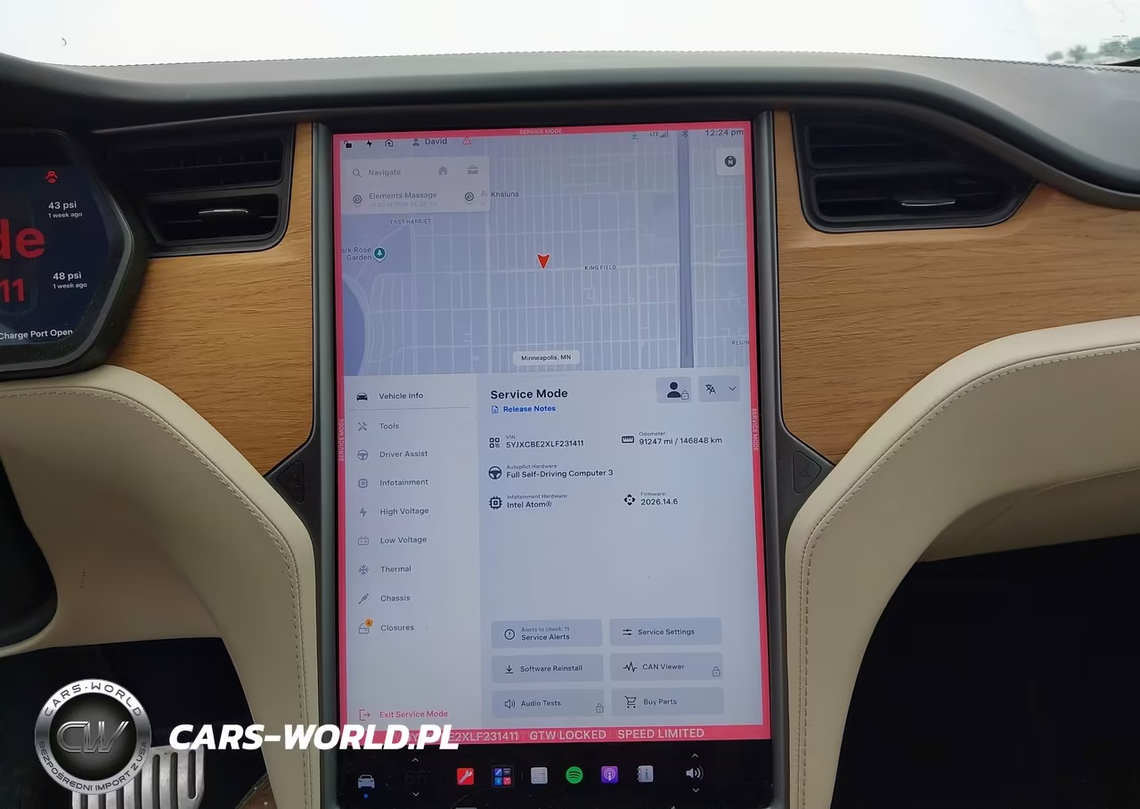 2020 Tesla Model X Long Range Dual Motor All-Wheel Drive-Long Range Plus Dual Motor All-Wheel Drive VIN:5YJXCBE2XLF231411 - 19