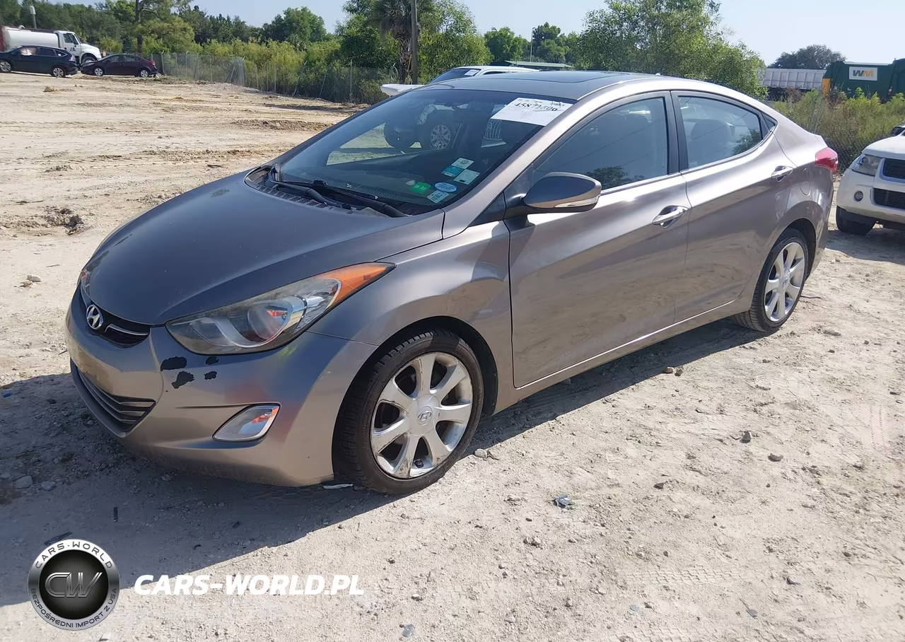 2011 Hyundai Elantra Limited VIN:5NPDH4AE5BH051057 - 2