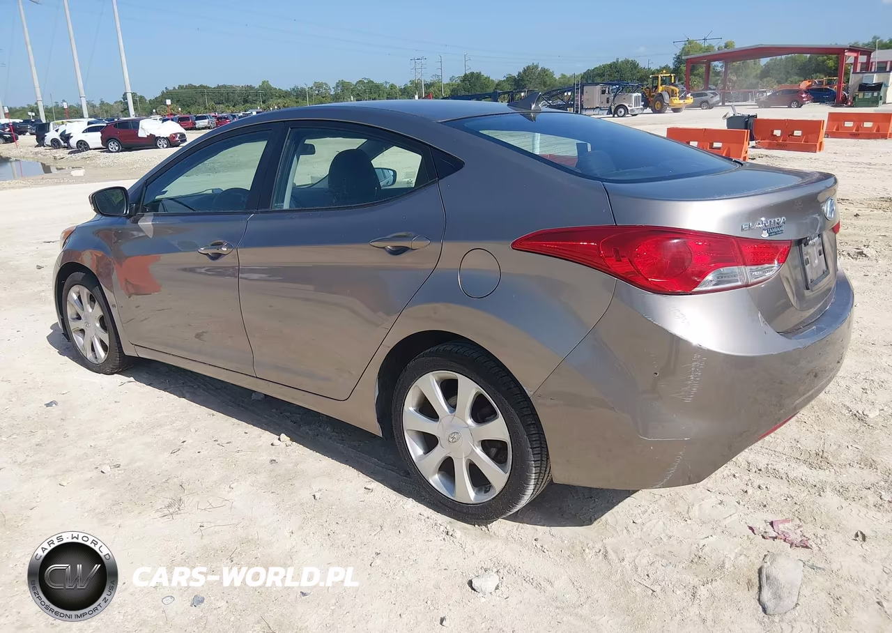 2011 Hyundai Elantra Limited VIN:5NPDH4AE5BH051057 - 3