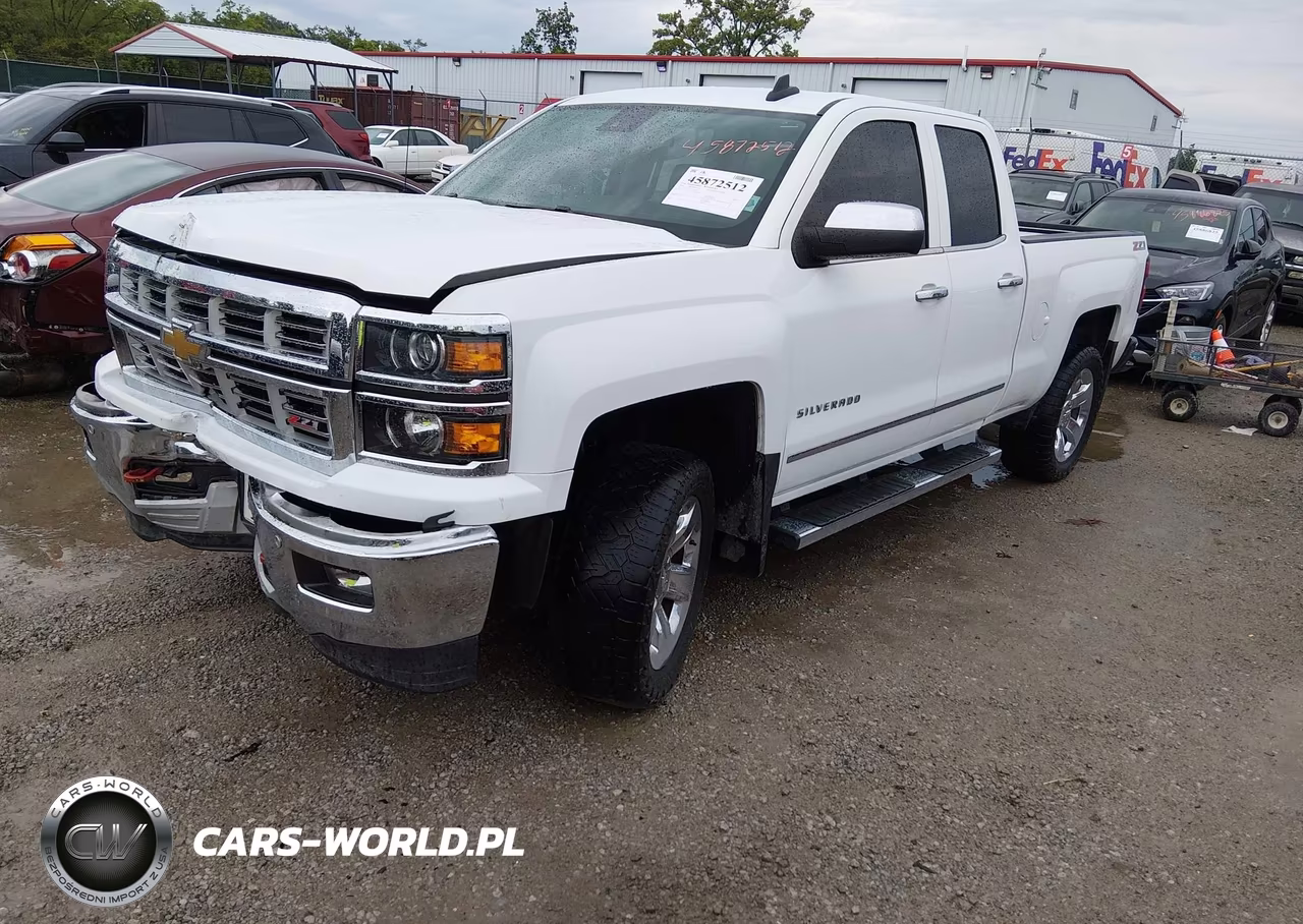 2015 Chevrolet Silverado 1500 Ltz VIN:1GCVKSEC4FZ314351 - 2