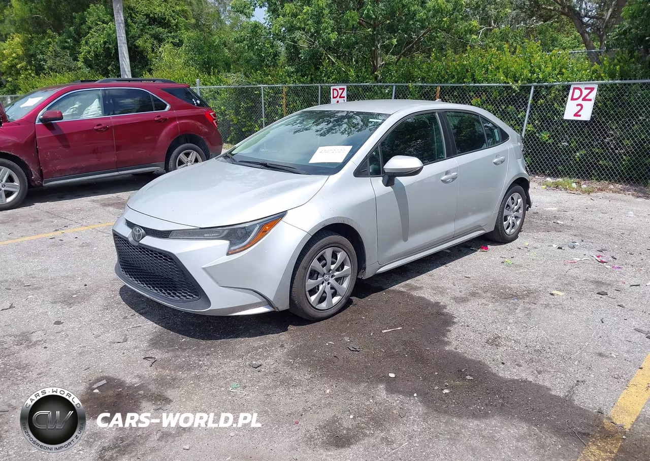 2022 Toyota Corolla Le VIN:5YFEPMAE3NP293540 - 2