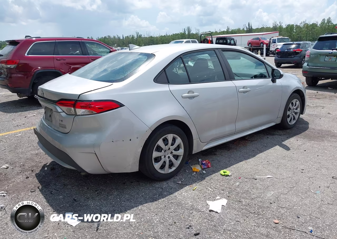 2022 Toyota Corolla Le VIN:5YFEPMAE3NP293540 - 4