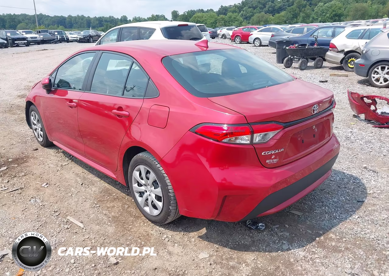 2021 Toyota Corolla Le VIN:5YFEPMAE4MP235872 - 3
