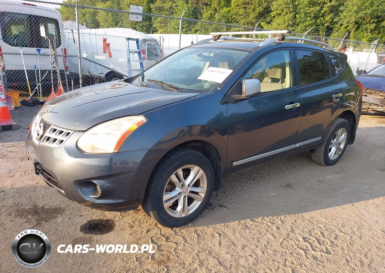 2012 Nissan Rogue Sv VIN:JN8AS5MV7CW712089 - 2