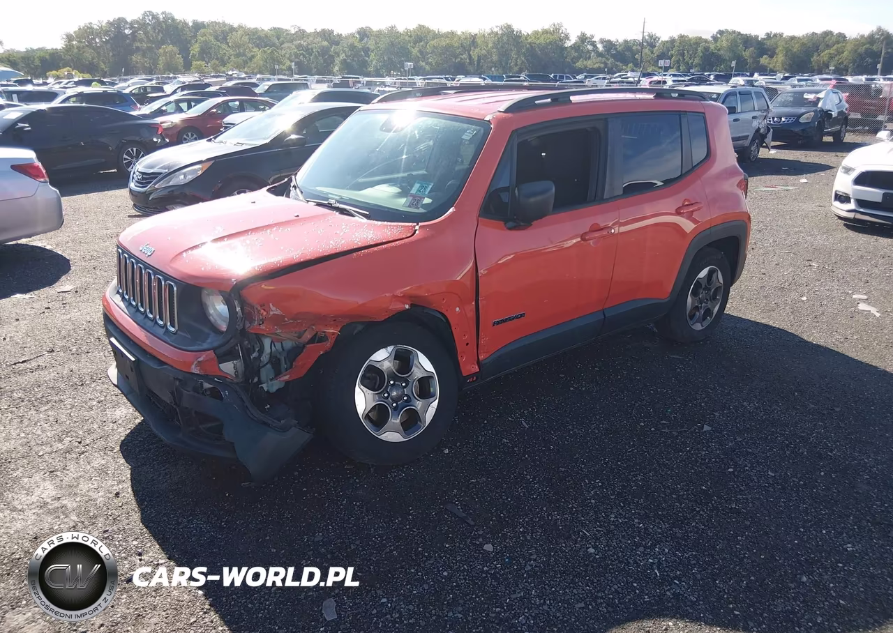 2016 Jeep Renegade Sport VIN:ZACCJAAT2GPE29296 - 2