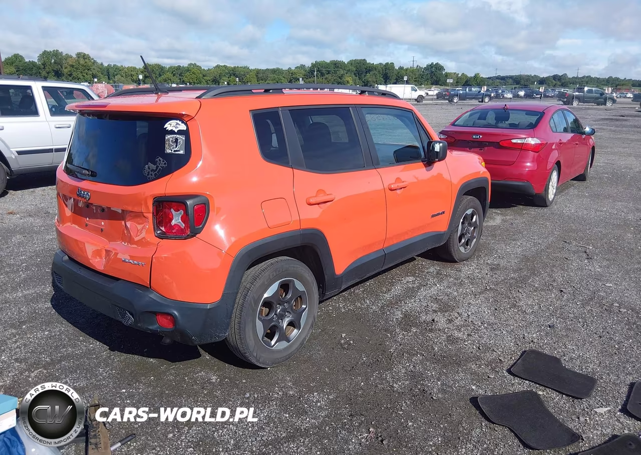 2016 Jeep Renegade Sport VIN:ZACCJAAT2GPE29296 - 4