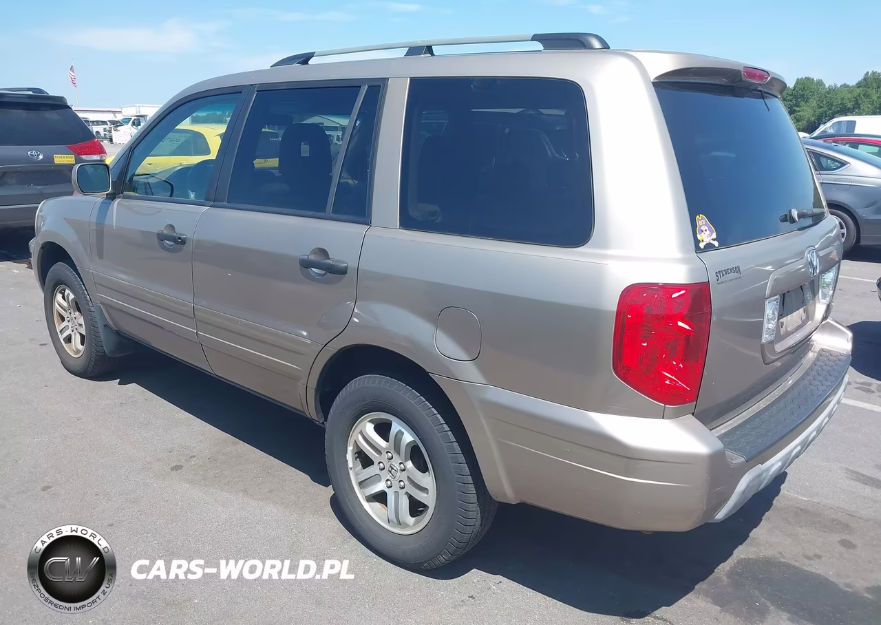 2004 Honda Pilot Ex-L VIN:2HKYF18624H508480 - 3