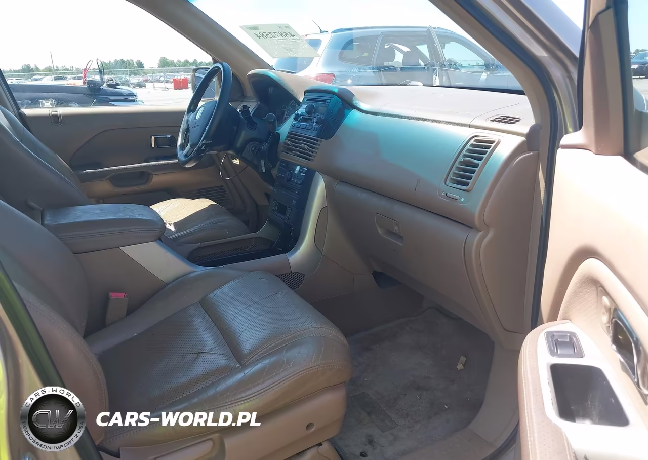 2004 Honda Pilot Ex-L VIN:2HKYF18624H508480 - 5