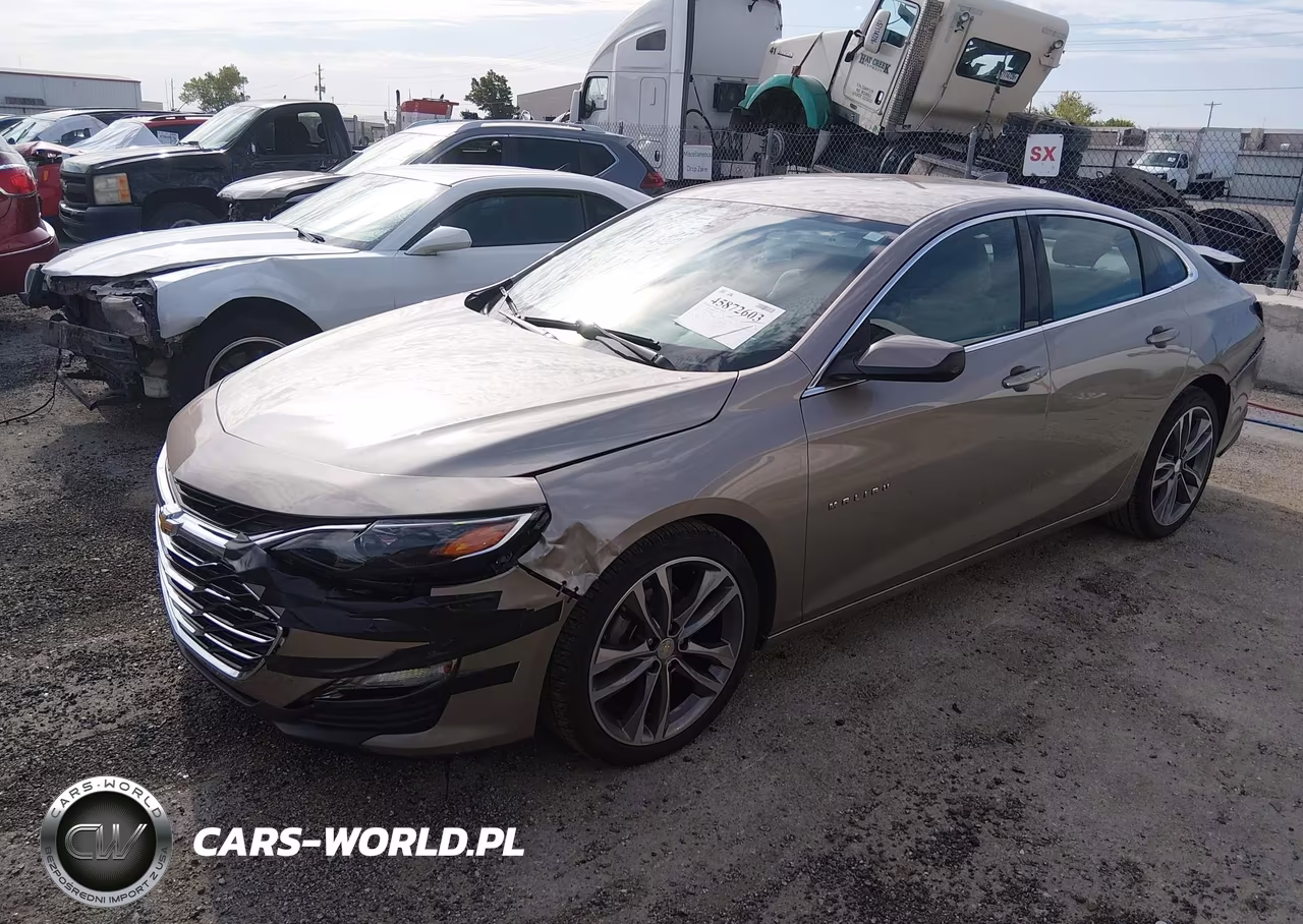 2022 Chevrolet Malibu Fwd Lt VIN:1G1ZD5ST4NF148374 - 2