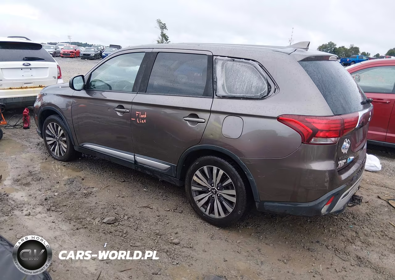 2019 Mitsubishi Outlander Es VIN:JA4AZ3A31KZ053738 - 3