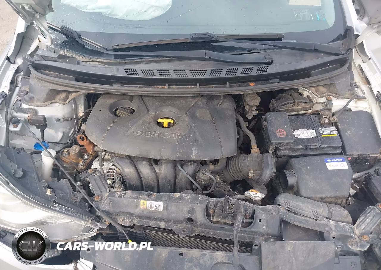 2013 Hyundai Elantra Limited VIN:KMHDH4AE4DU637558 - 10