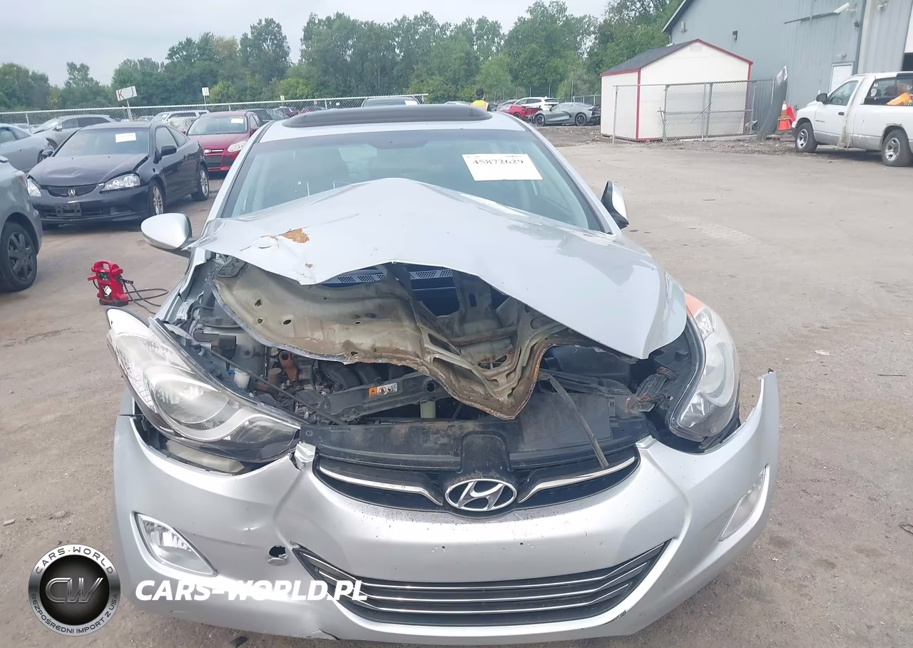 2013 Hyundai Elantra Limited VIN:KMHDH4AE4DU637558 - 12