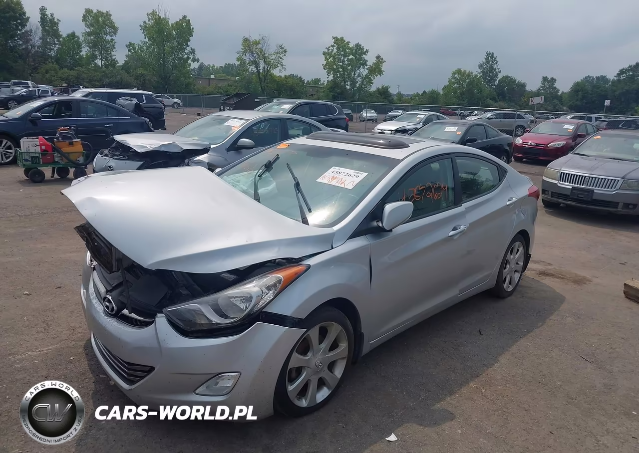 2013 Hyundai Elantra Limited VIN:KMHDH4AE4DU637558 - 2