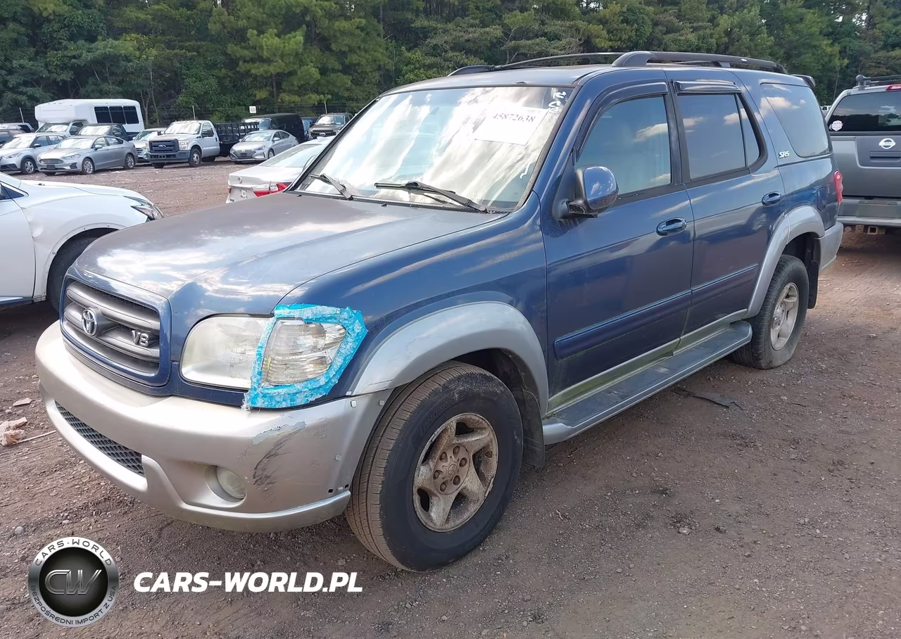 2002 Toyota Sequoia Sr5 V8 VIN:5TDZT34A62S085302 - 2