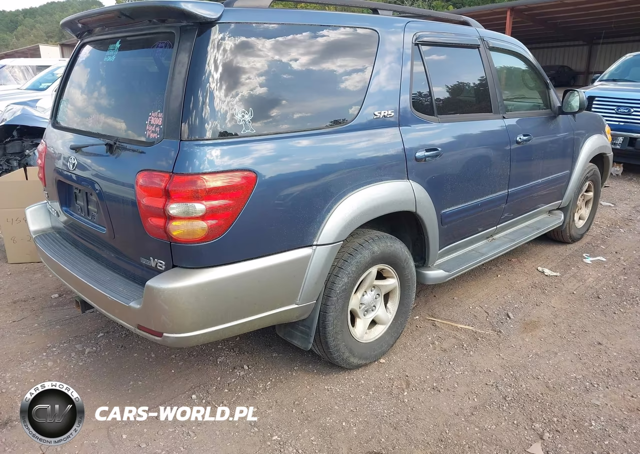 2002 Toyota Sequoia Sr5 V8 VIN:5TDZT34A62S085302 - 4