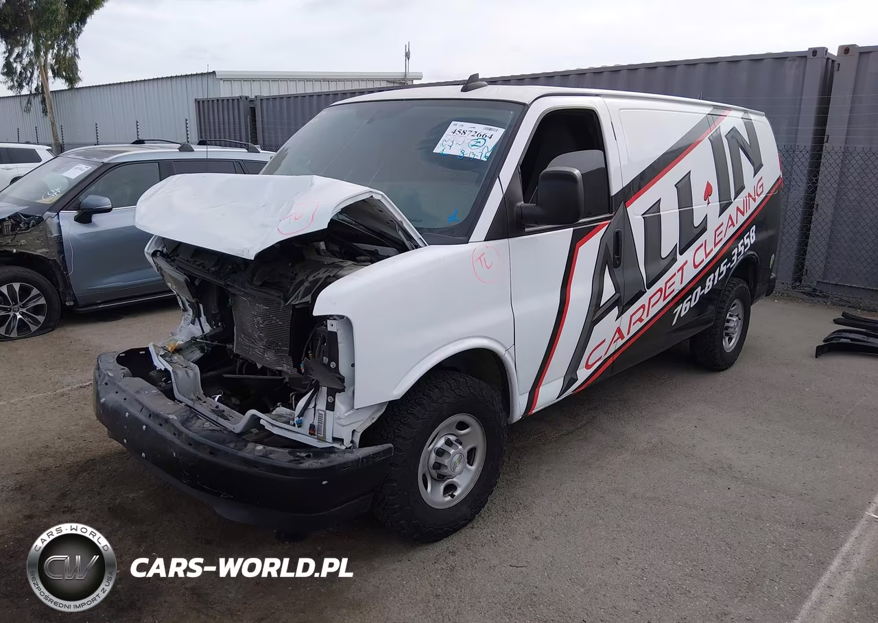 2021 Chevrolet Express Cargo Rwd 2500 Regular Wheelbase Wt VIN:1GCWGAFP1M1283945 - 2
