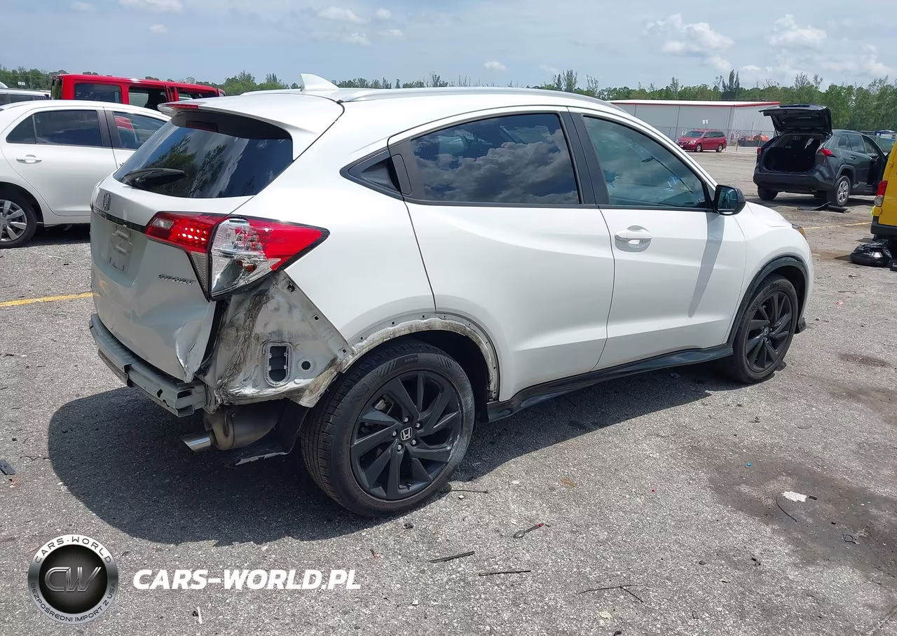 2021 Honda Hr-V 2Wd Sport VIN:3CZRU5H10MM734690 - 4