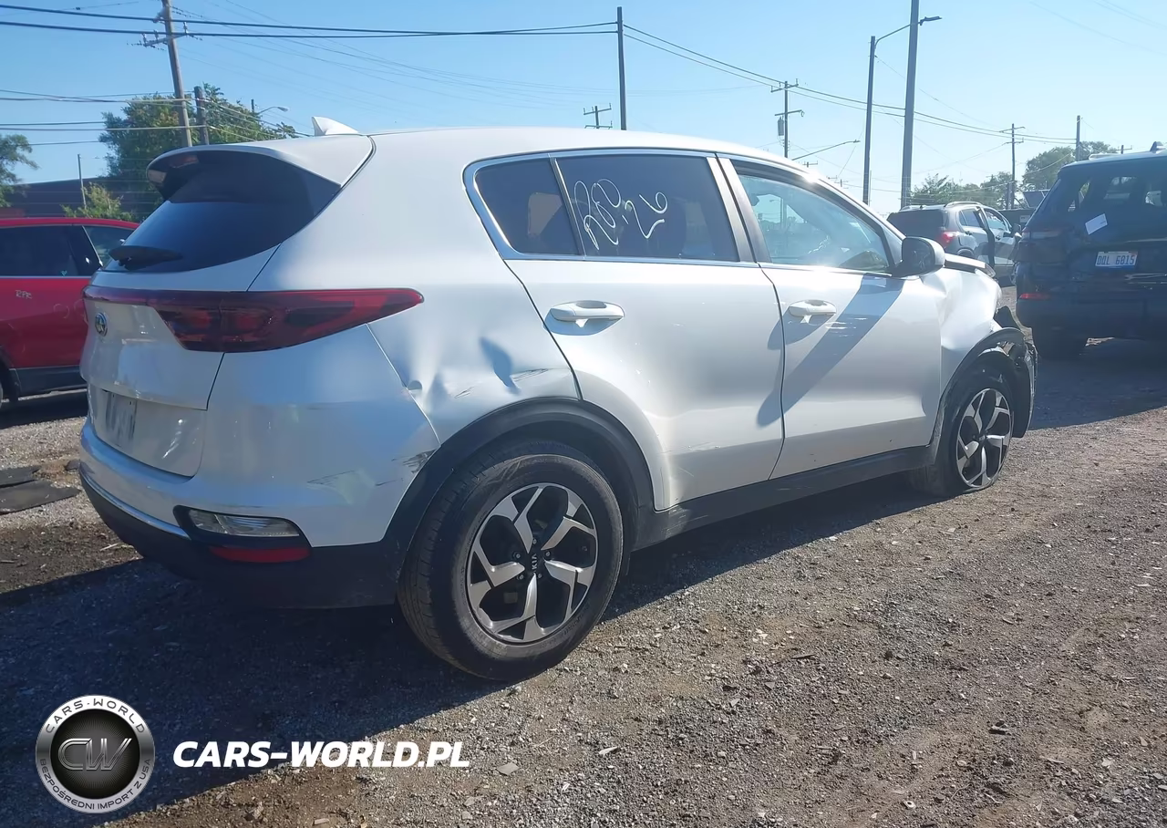 2021 Kia Sportage Lx VIN:KNDPM3ACXM7902956 - 4