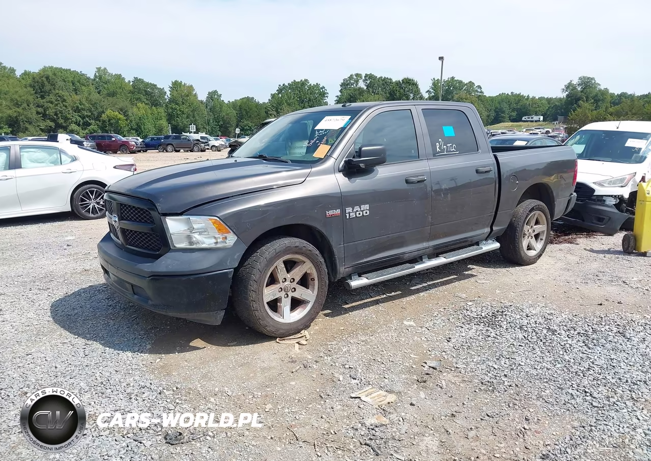 2017 Ram 1500 Tradesman 4X2 5'7 Box VIN:3C6RR6KTXHG555625 - 2