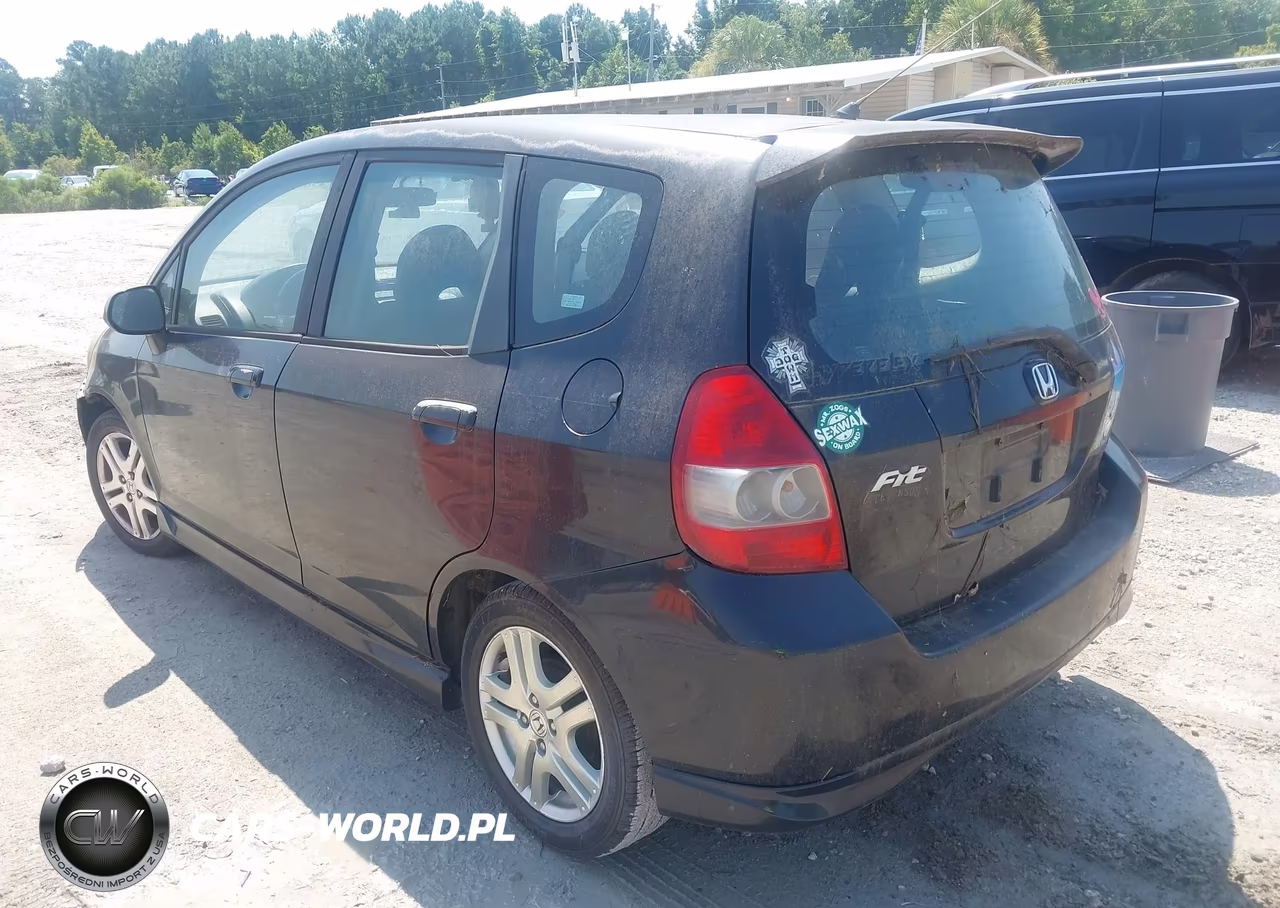 2007 Honda Fit Sport VIN:JHMGD38607S015978 - 3