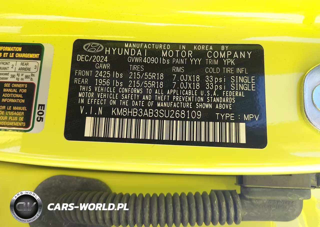 2025 Hyundai Kona Sel VIN:KM8HB3AB3SU268109 - 9