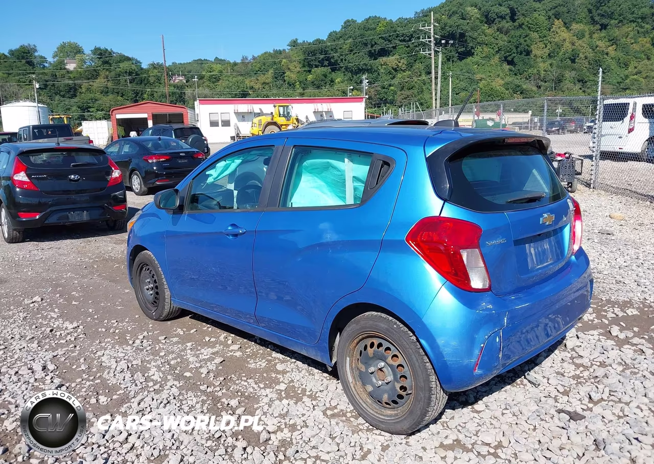 2017 Chevrolet Spark Ls Cvt VIN:KL8CB6SA3HC764802 - 3