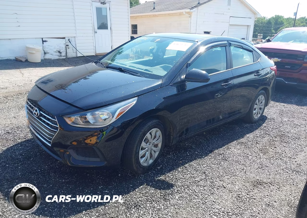 2021 Hyundai Accent Se VIN:3KPC24A63ME152076 - 2
