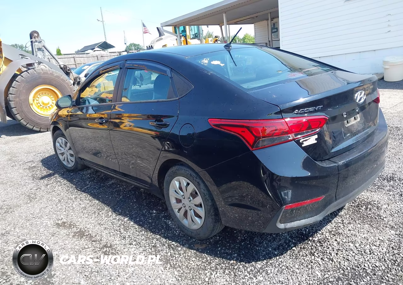 2021 Hyundai Accent Se VIN:3KPC24A63ME152076 - 3