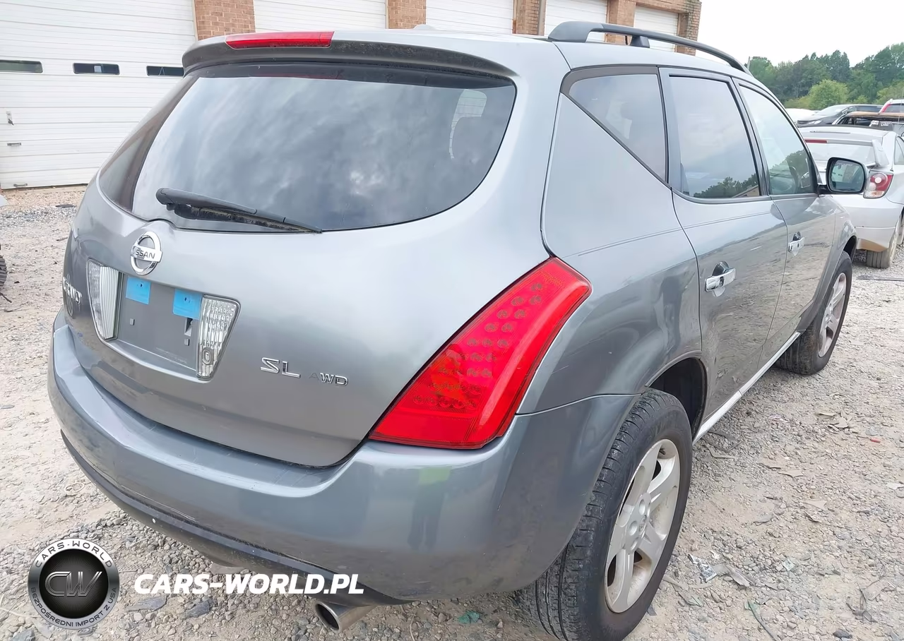 2006 Nissan Murano Sl VIN:JN8AZ08W26W507608 - 4